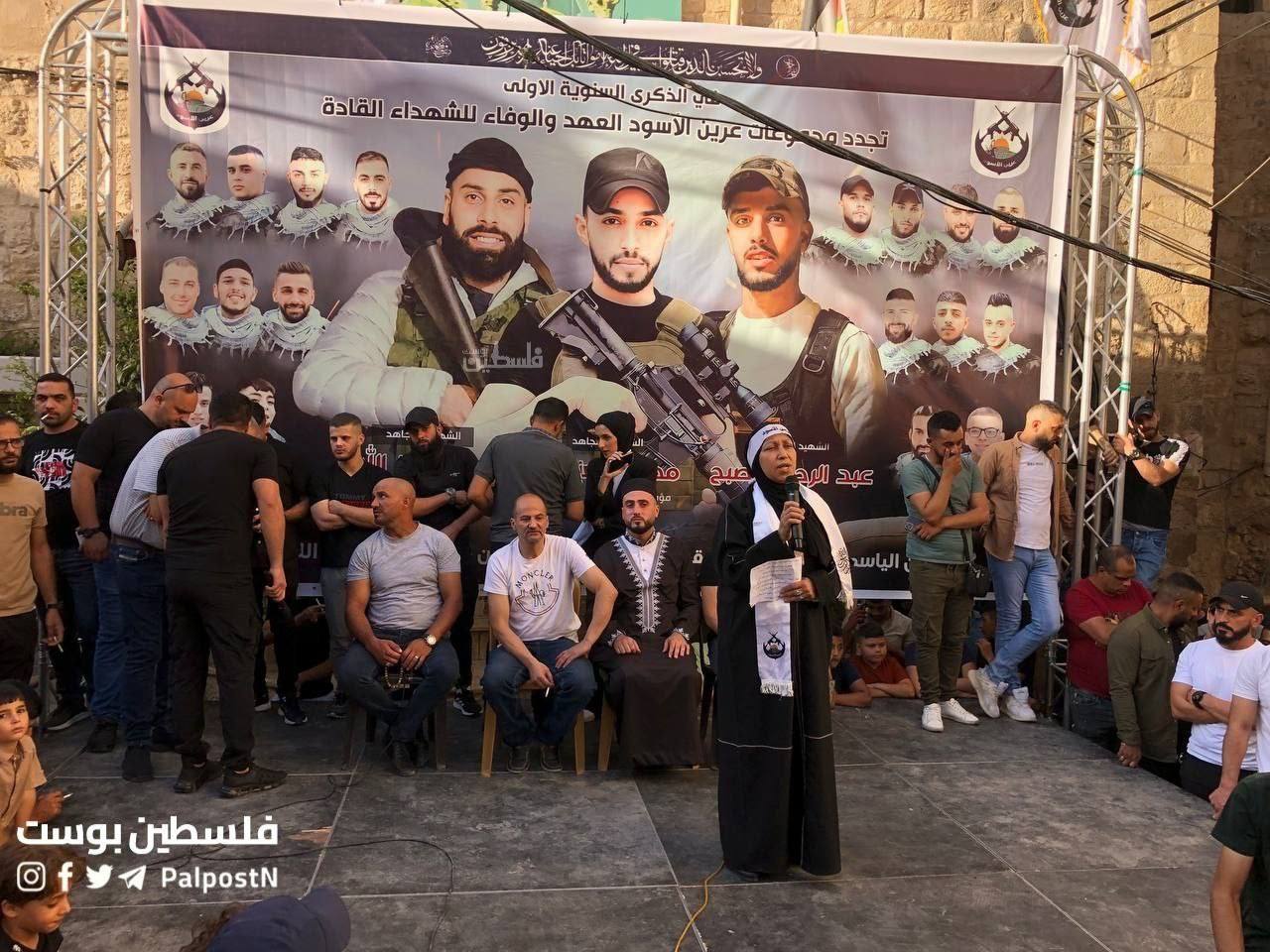 Image of Israeli military officer statement