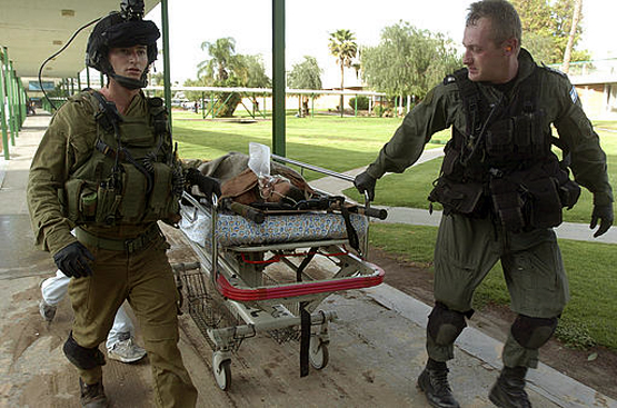 Image of Israeli military officer statement