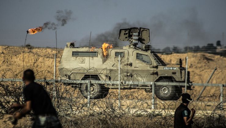 Image of Israeli military officer statement