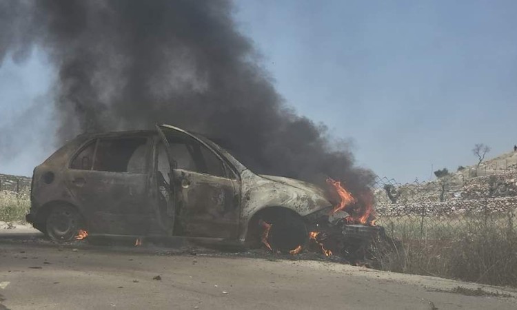 Image of Israeli military officer statement