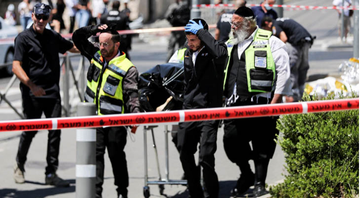 Image of Israeli military officer statement