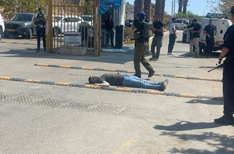 Image of Israeli military officer statement