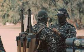 Image of Israeli military officer statement