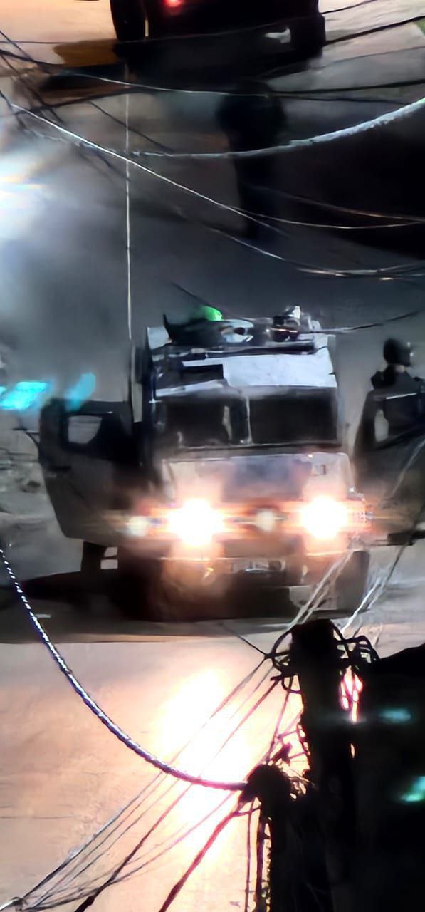 Image of Israeli military officer statement