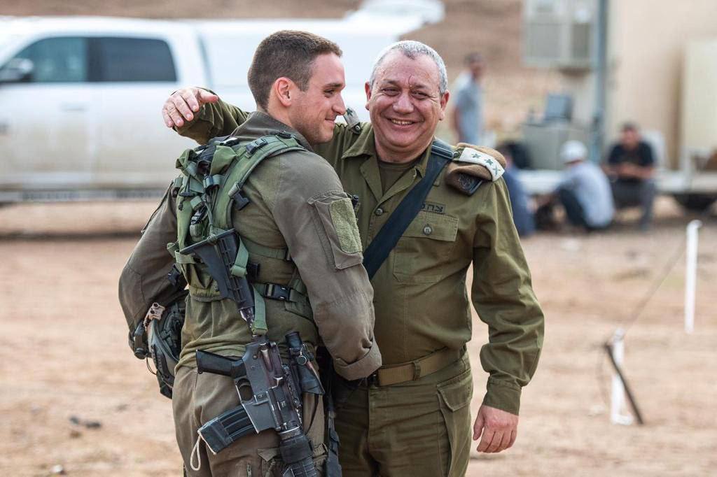 Image of Israeli military officer statement