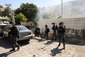 Image of Israeli military officer statement