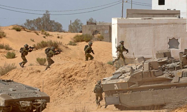 Image of Israeli military officer statement