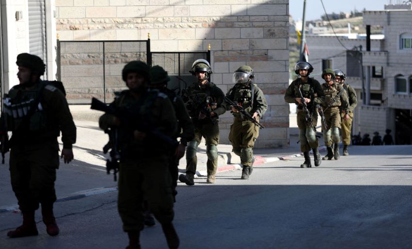 Image of Israeli military officer statement