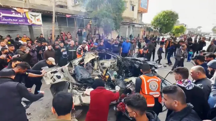 Image of Israeli military officer statement