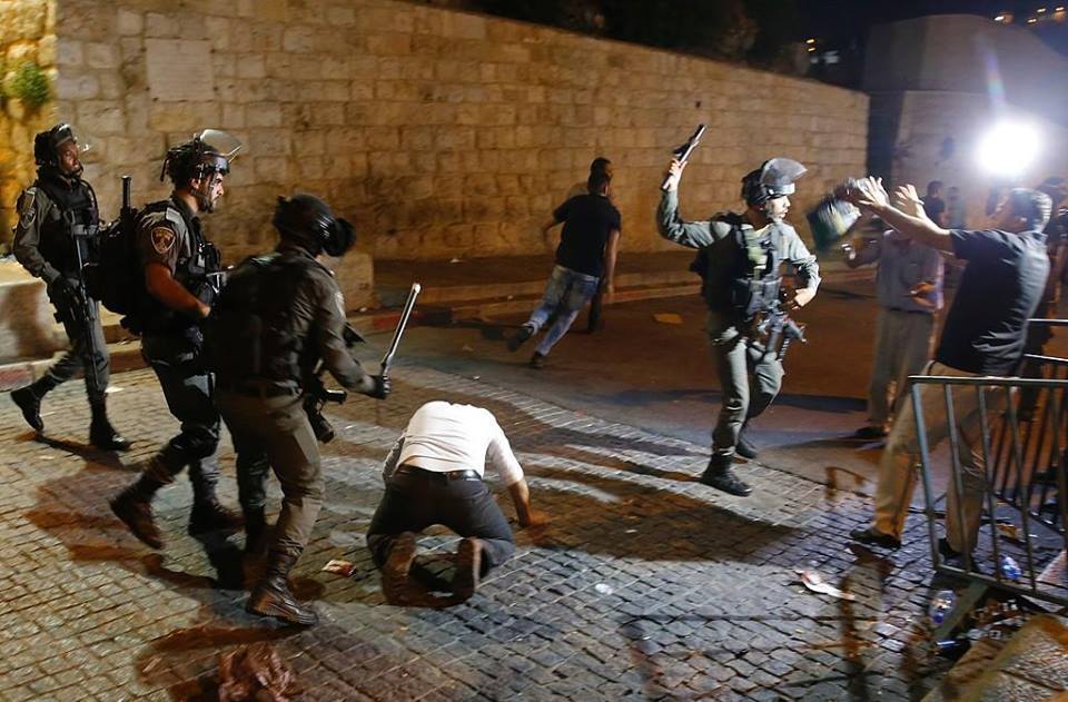 Image of Israeli military officer statement