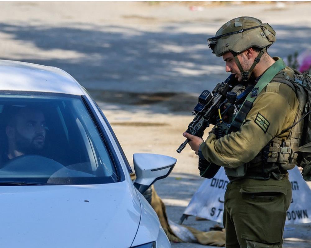Image of Israeli military officer statement