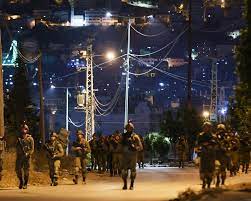 Image of Israeli military officer statement