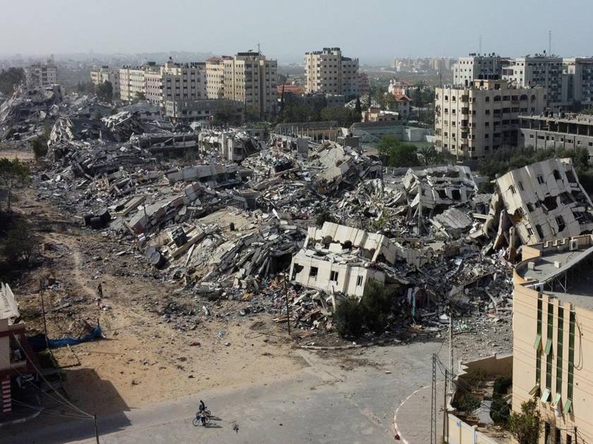 Image of Israeli military officer statement