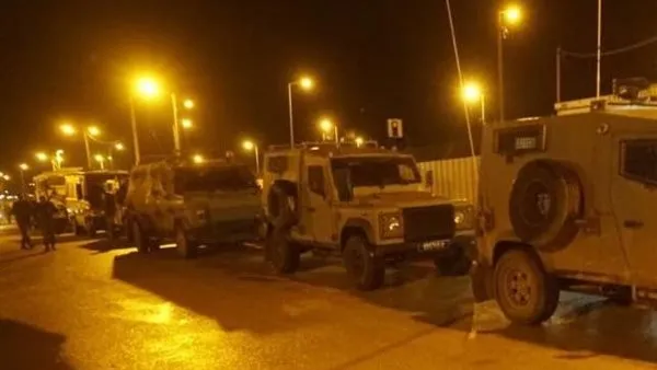 Image of Israeli military officer statement