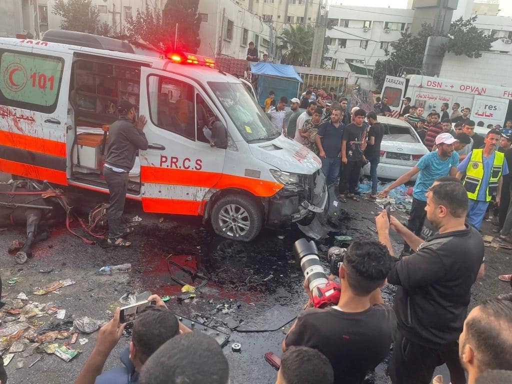 Image of Israeli military officer statement