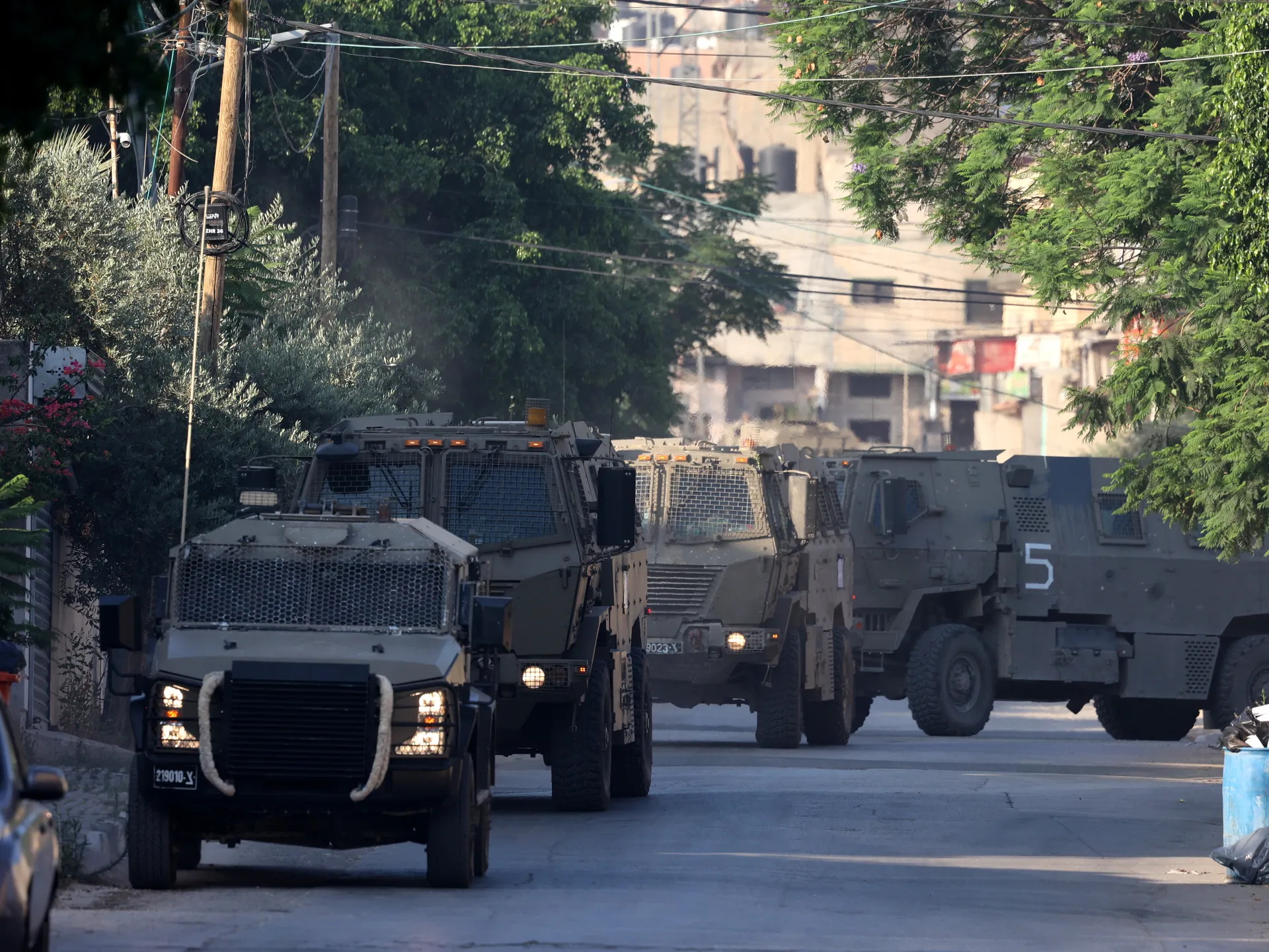 Image of Israeli military officer statement
