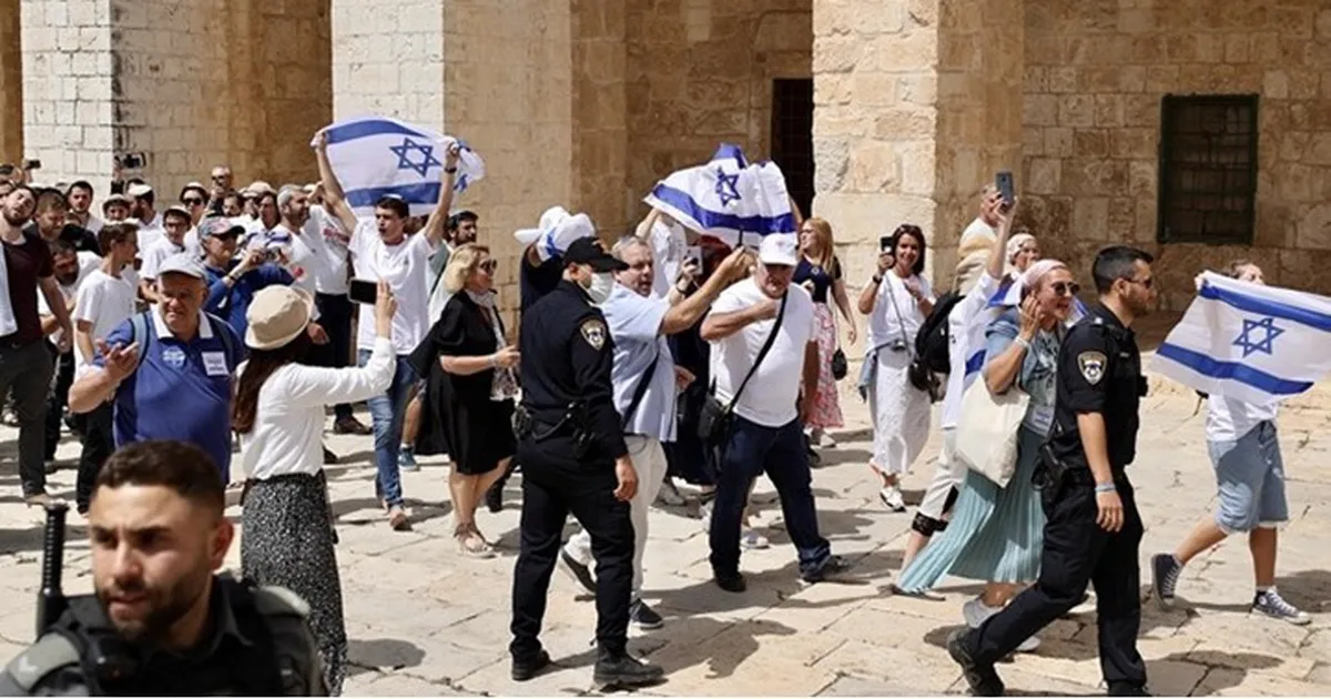 Image of Israeli military officer statement