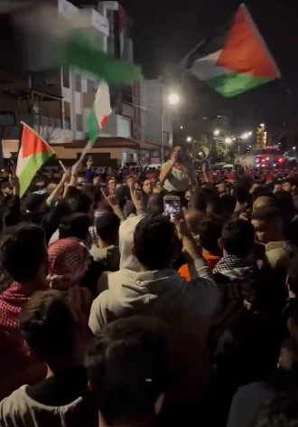 Image of Israeli military officer statement