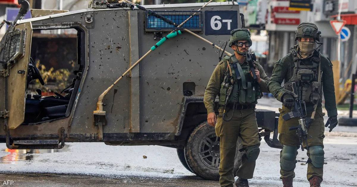 Image of Israeli military officer statement