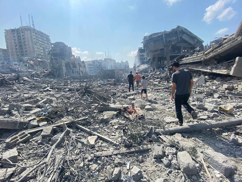 Image of Israeli military officer statement