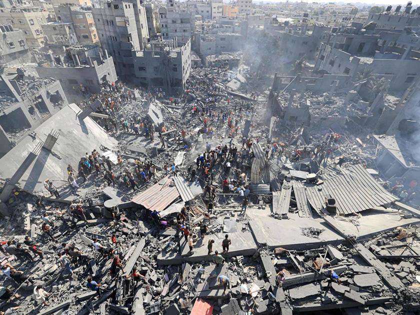 Image of Israeli military officer statement