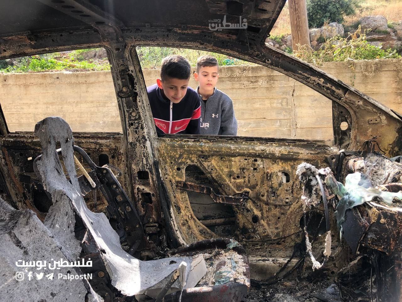 Image of Israeli military officer statement