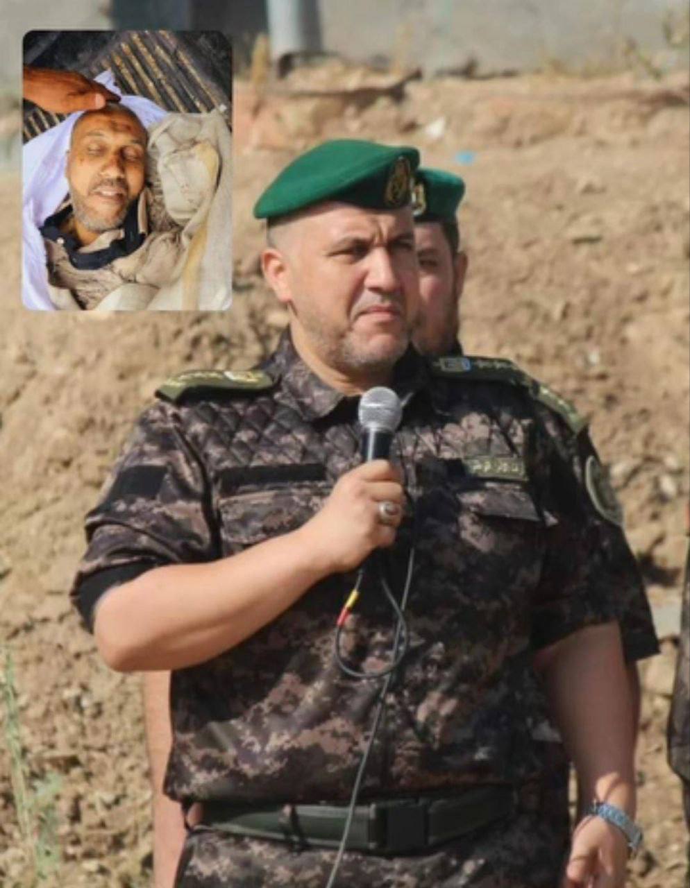 Image of Israeli military officer statement