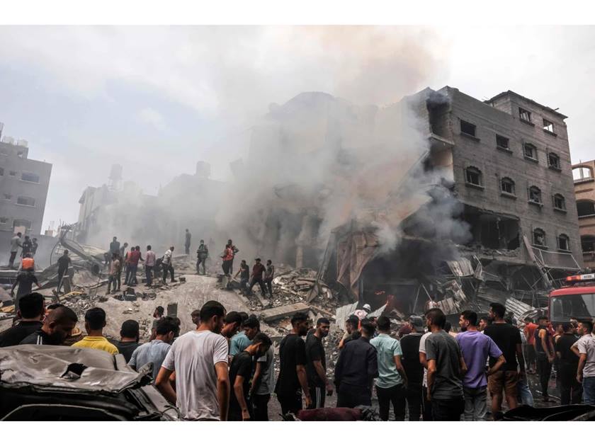 Image of Israeli military officer statement