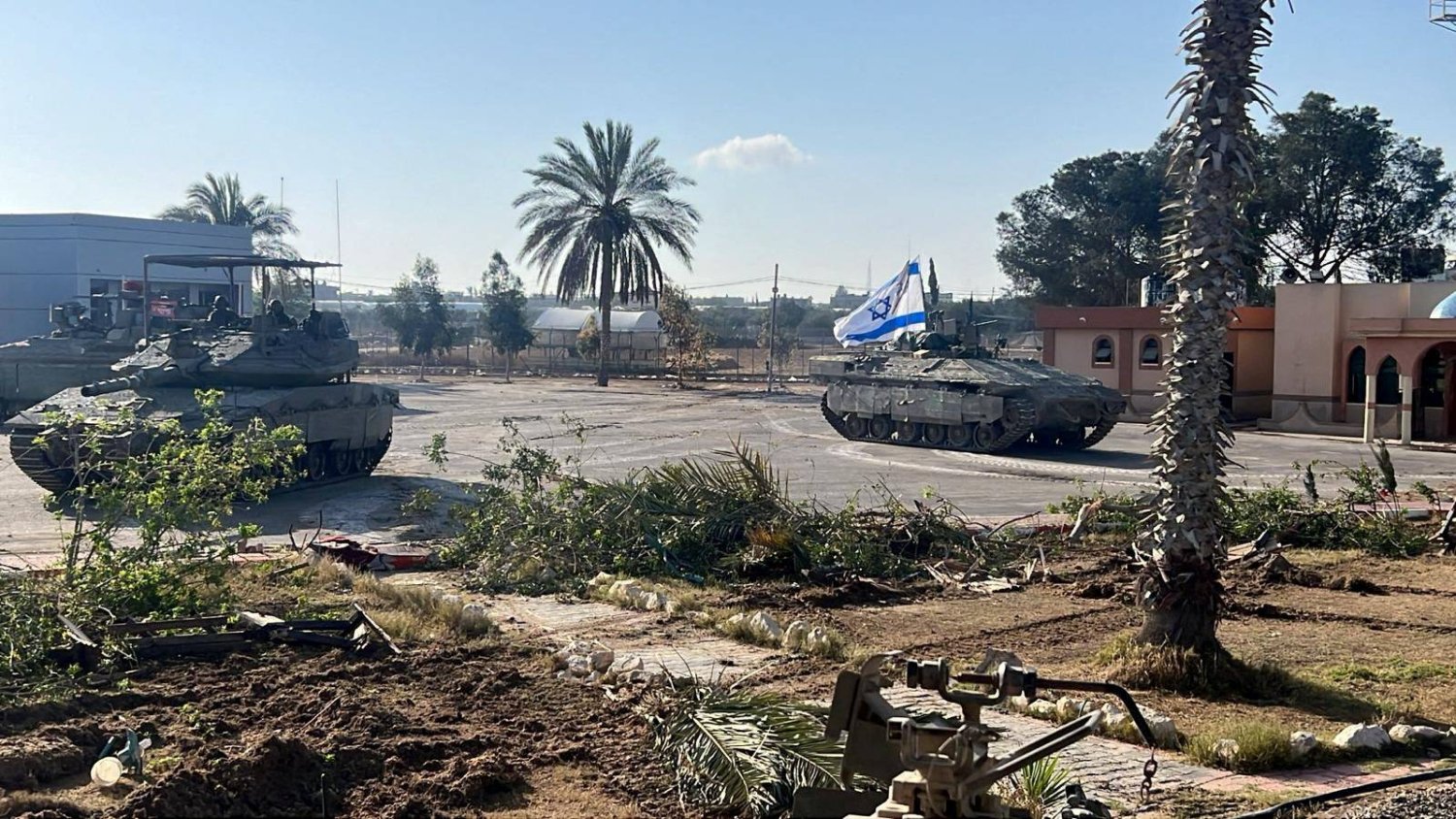 Image of Israeli military officer statement