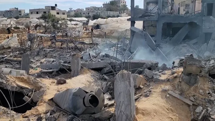 Image of Israeli military officer statement