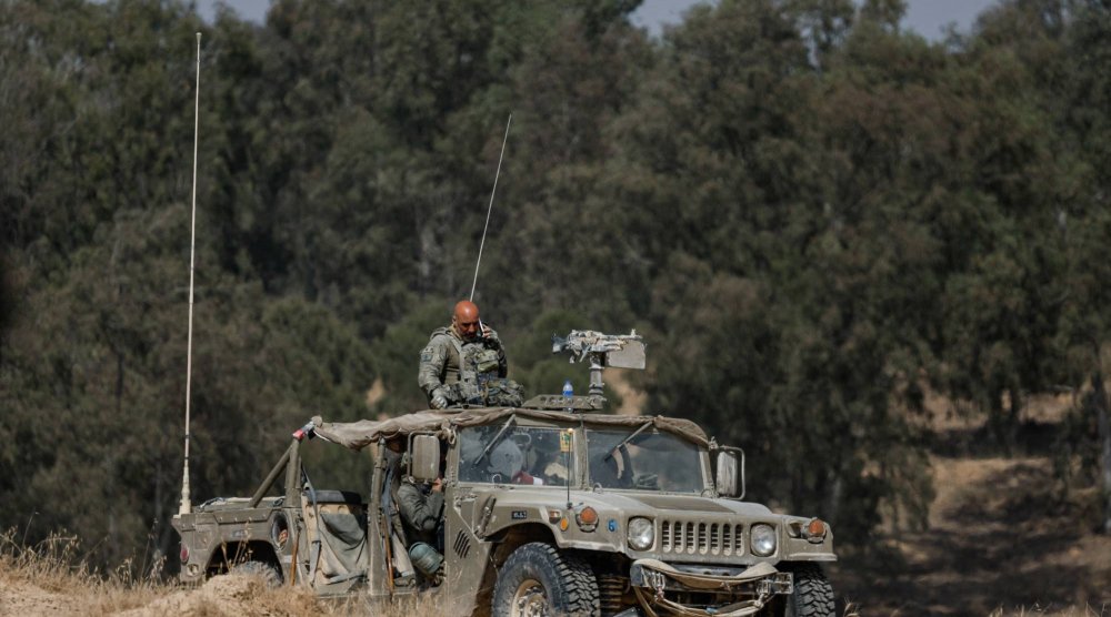 Image of Israeli military officer statement
