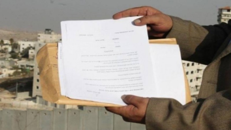 Image of Israeli military officer statement