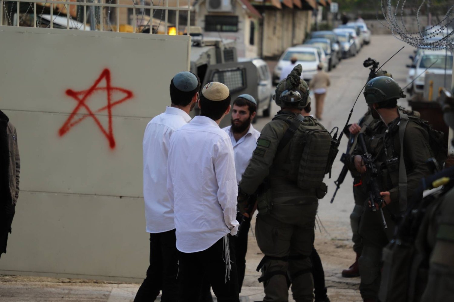 Image of Israeli military officer statement