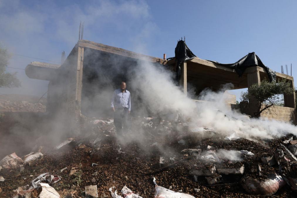 Image of Israeli military officer statement