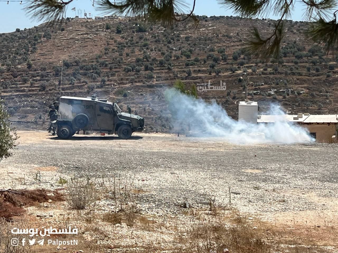 Image of Israeli military officer statement