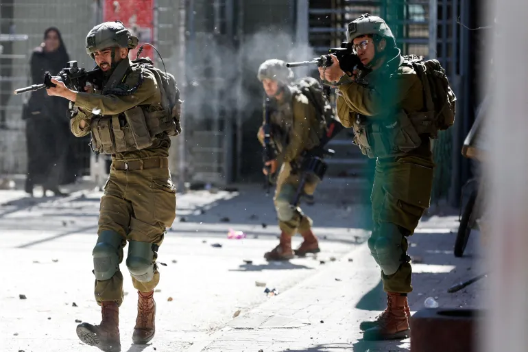 Image of Israeli military officer statement