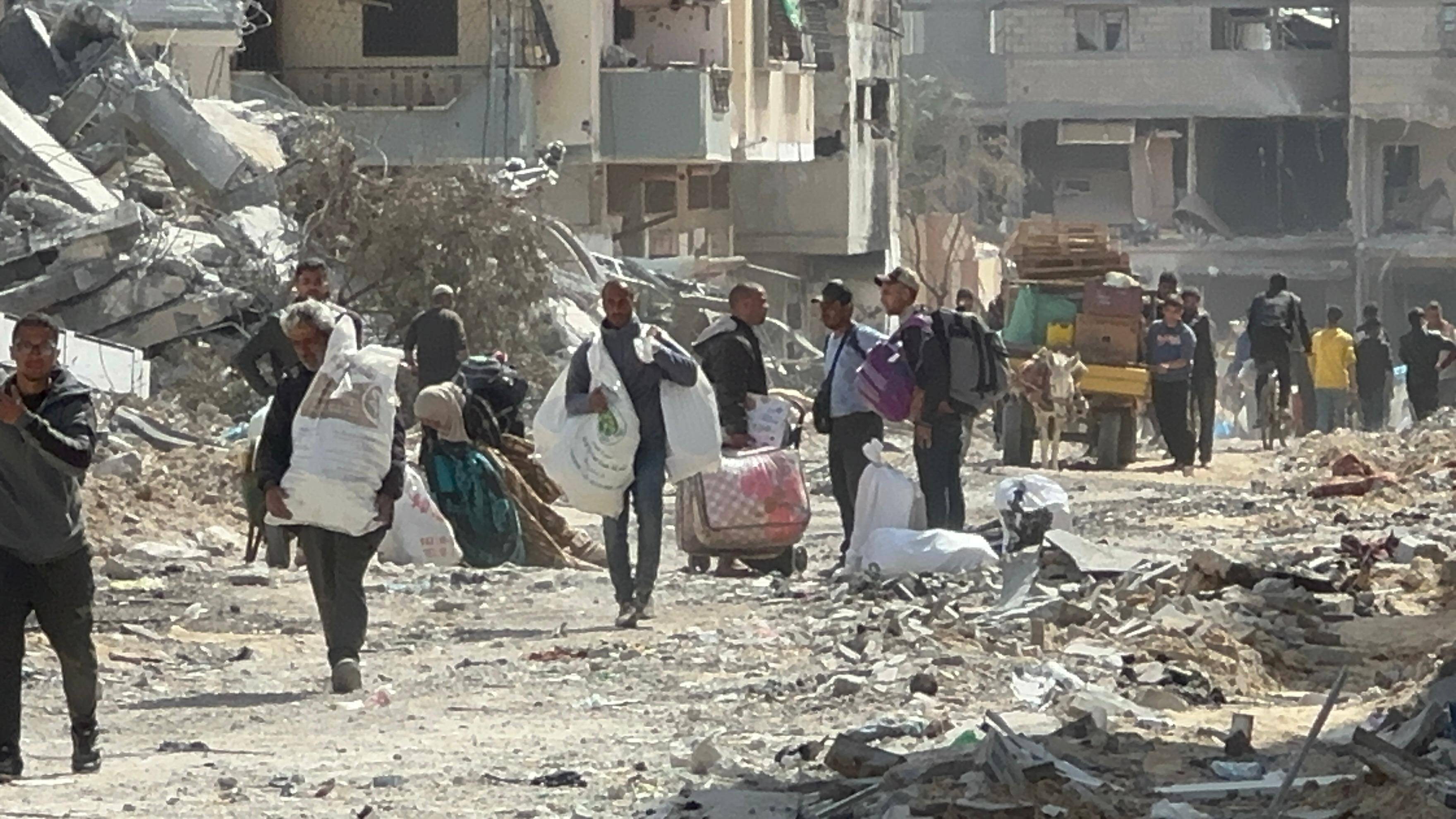 Image of Israeli military officer statement