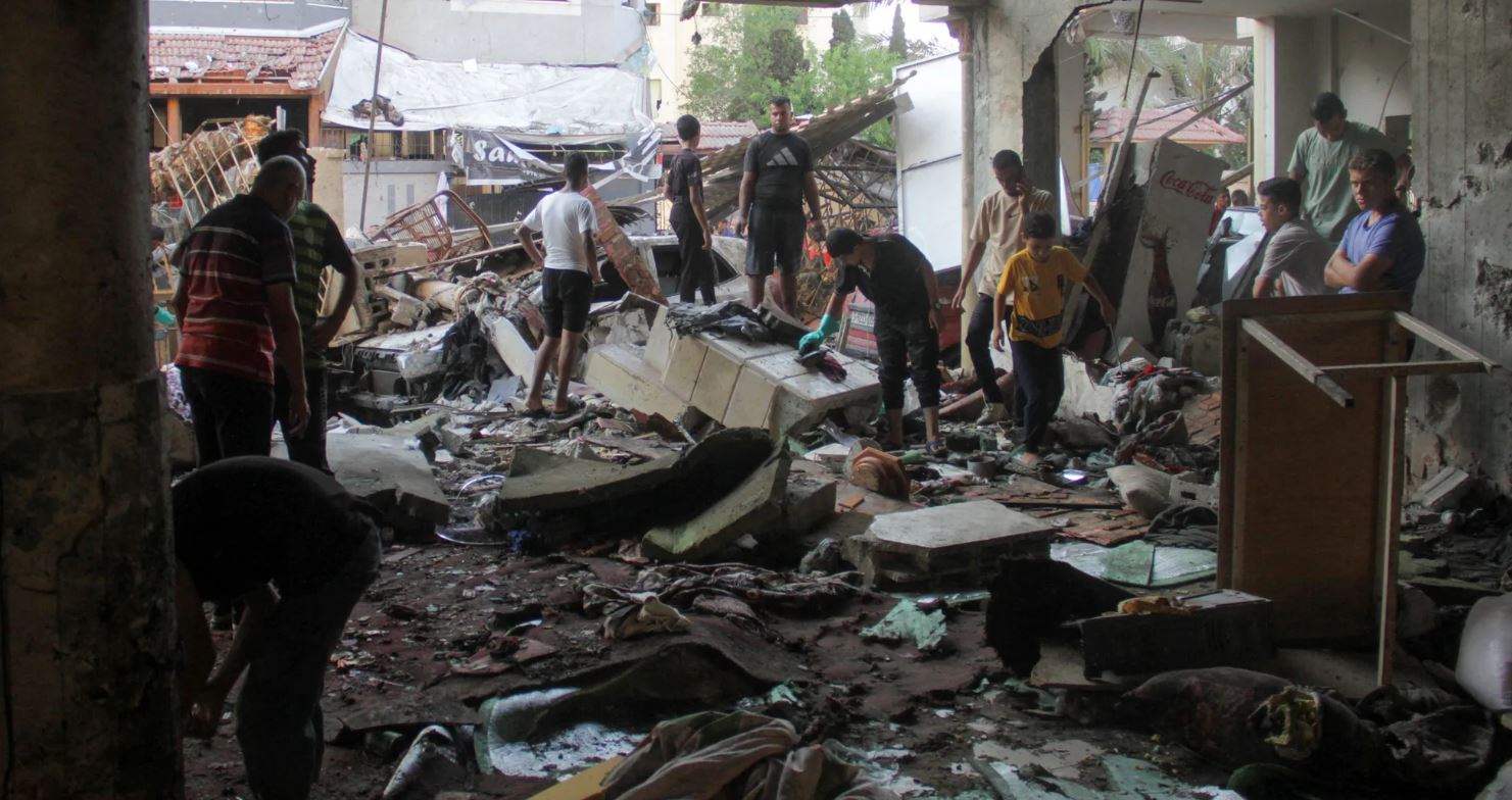 Image of Israeli military officer statement