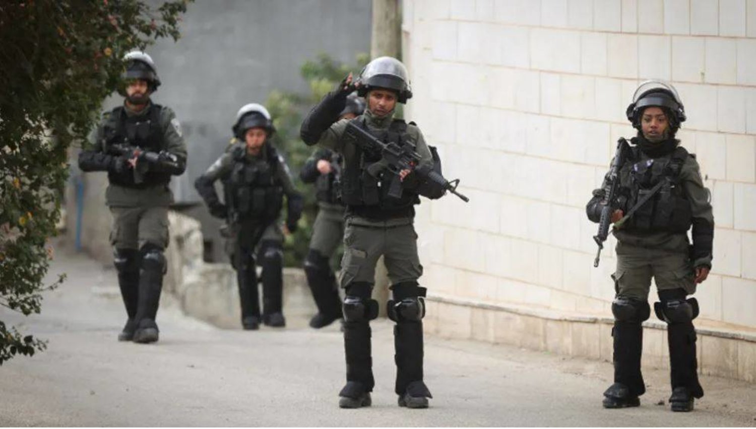 Image of Israeli military officer statement