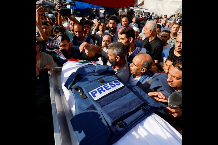 Image of Israeli military officer statement