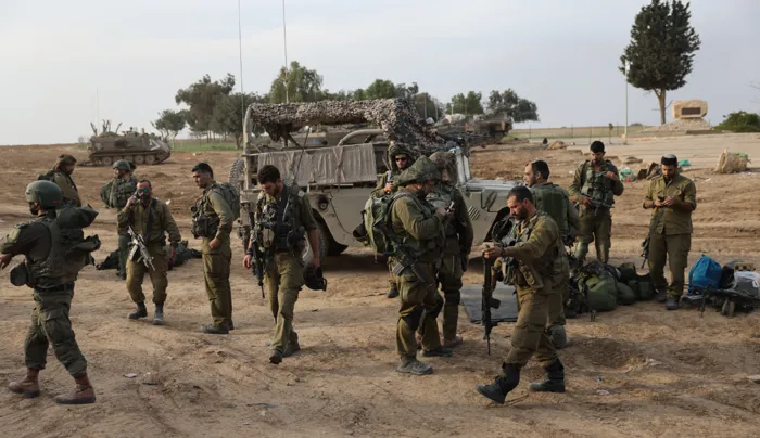 Image of Israeli military officer statement