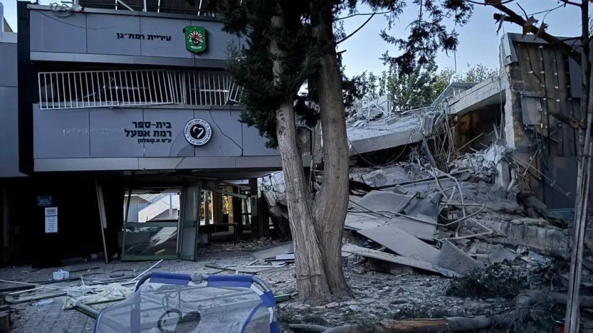 Image of Israeli military officer statement