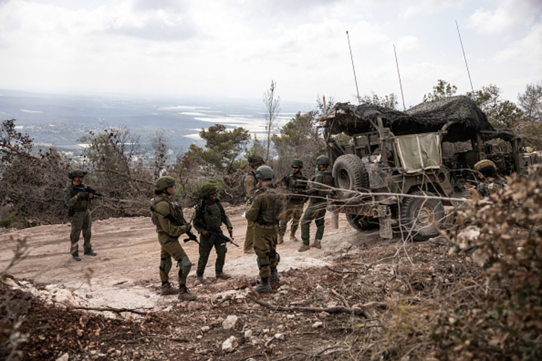 Image of Israeli military officer statement
