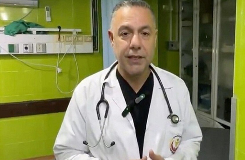 Image of Israeli military officer statement