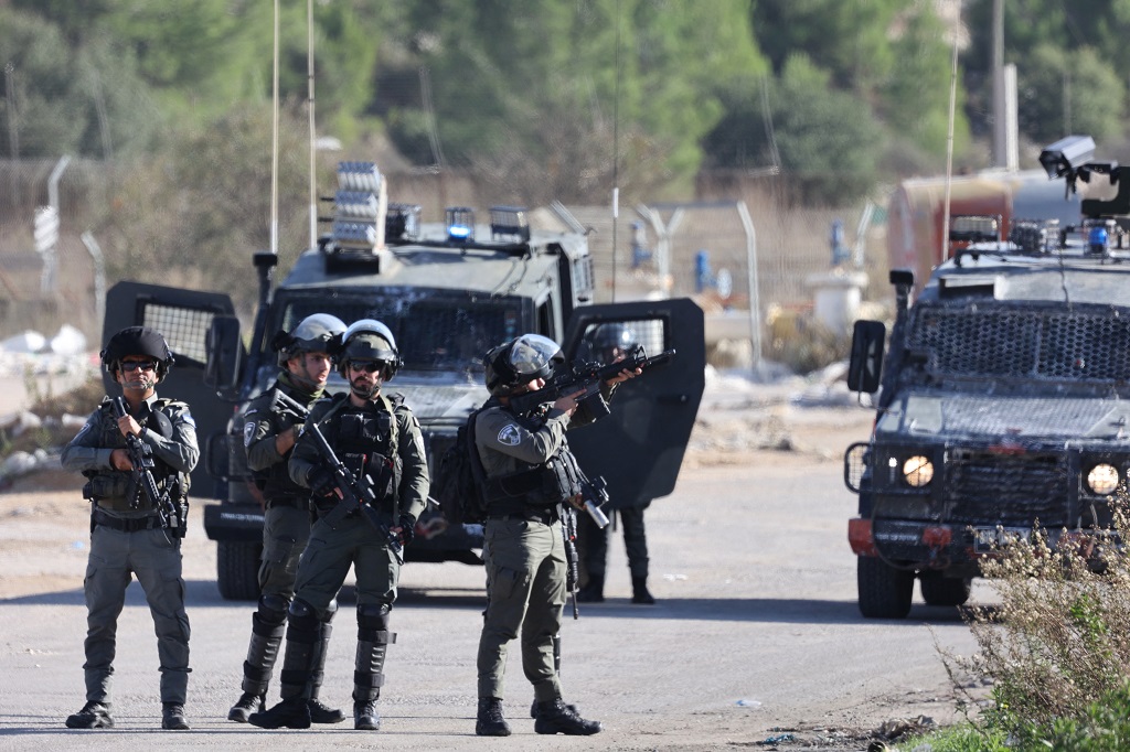 Image of Israeli military officer statement