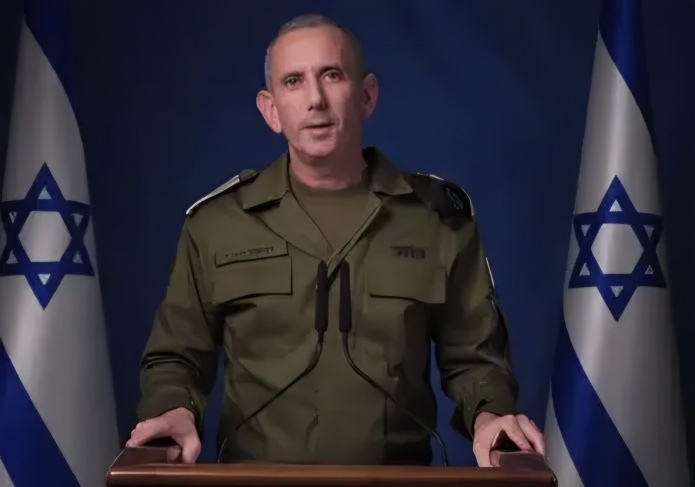 Image of Israeli military officer statement