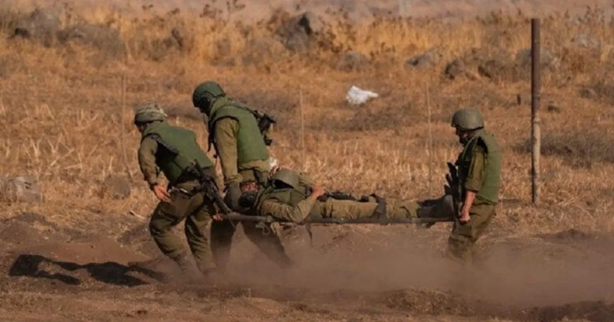 Image of Israeli military officer statement