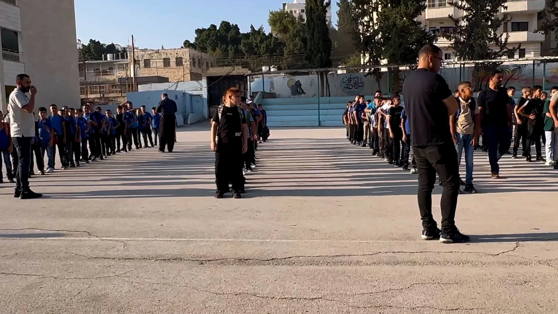 Image of Israeli military officer statement