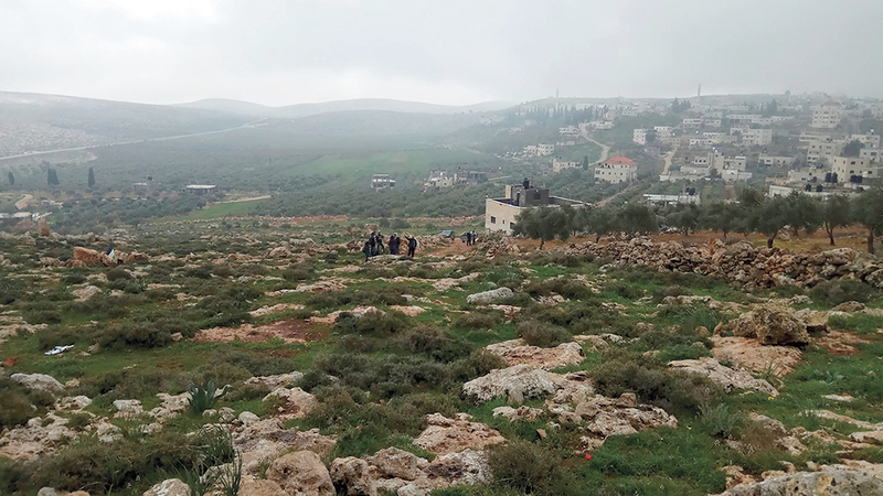 Image of Israeli military officer statement