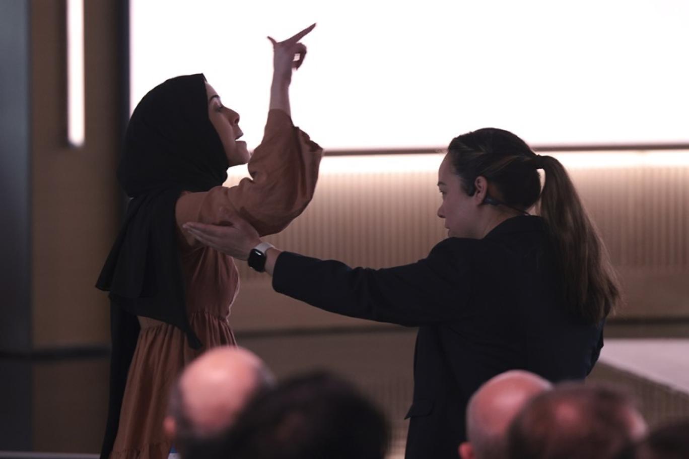 Image of Israeli military officer statement